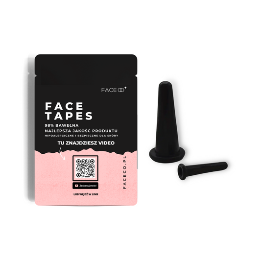 FaceTapes Lifting Tapes with Silicone Cups